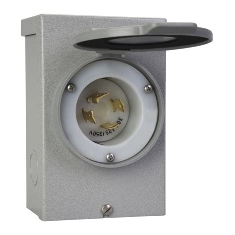 30 amp outdoor generator receptacle